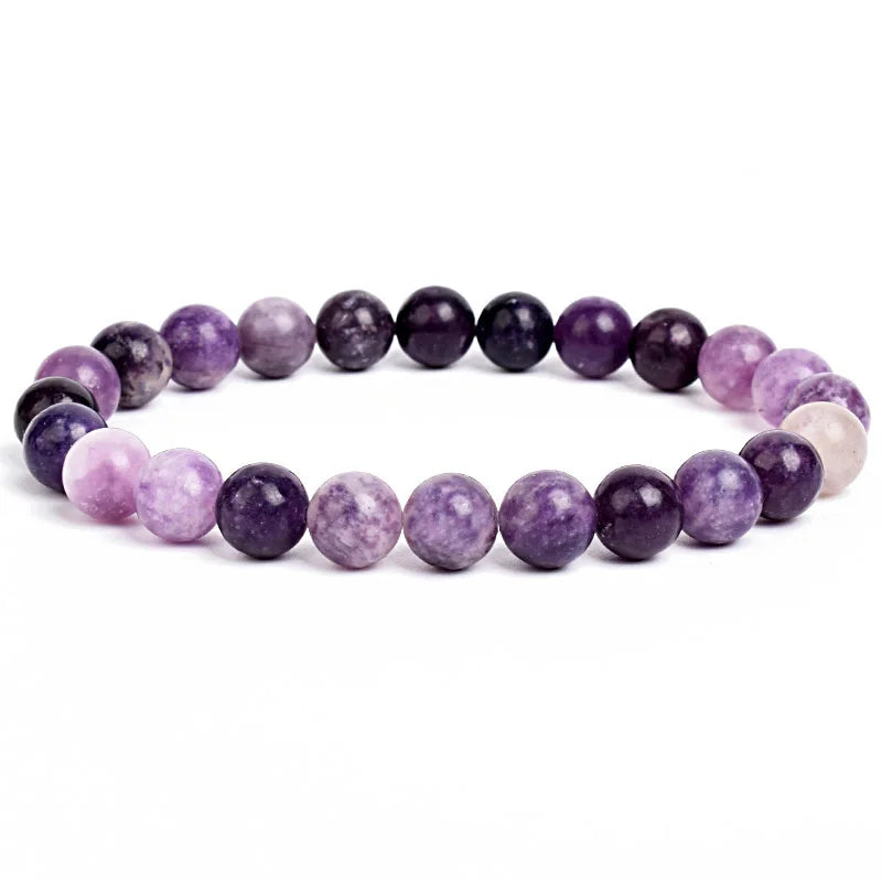 Natural Elemental Energy Crystals Beaded Bracelets