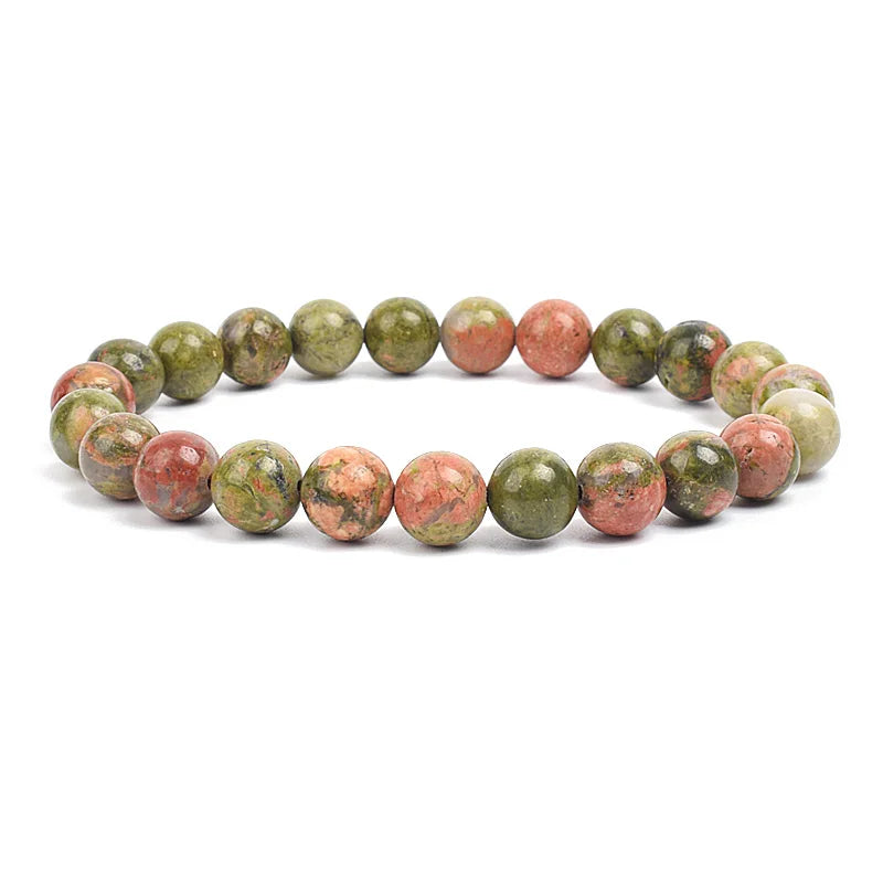 Natural Elemental Energy Crystals Beaded Bracelets