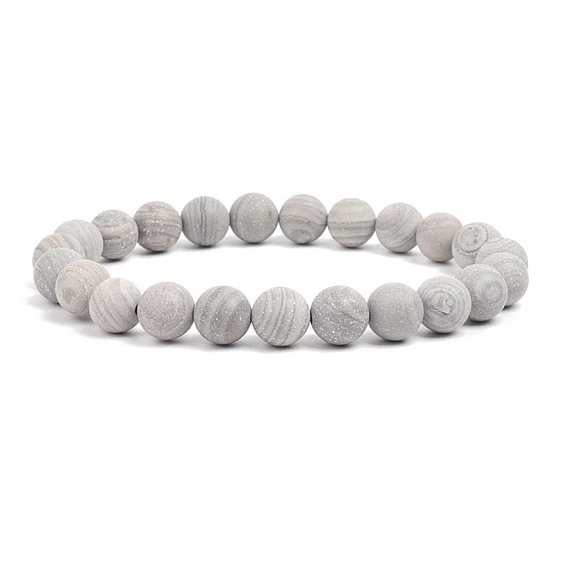 Natural Elemental Energy Crystals Beaded Bracelets