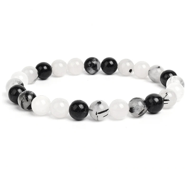 Natural Elemental Energy Crystals Beaded Bracelets