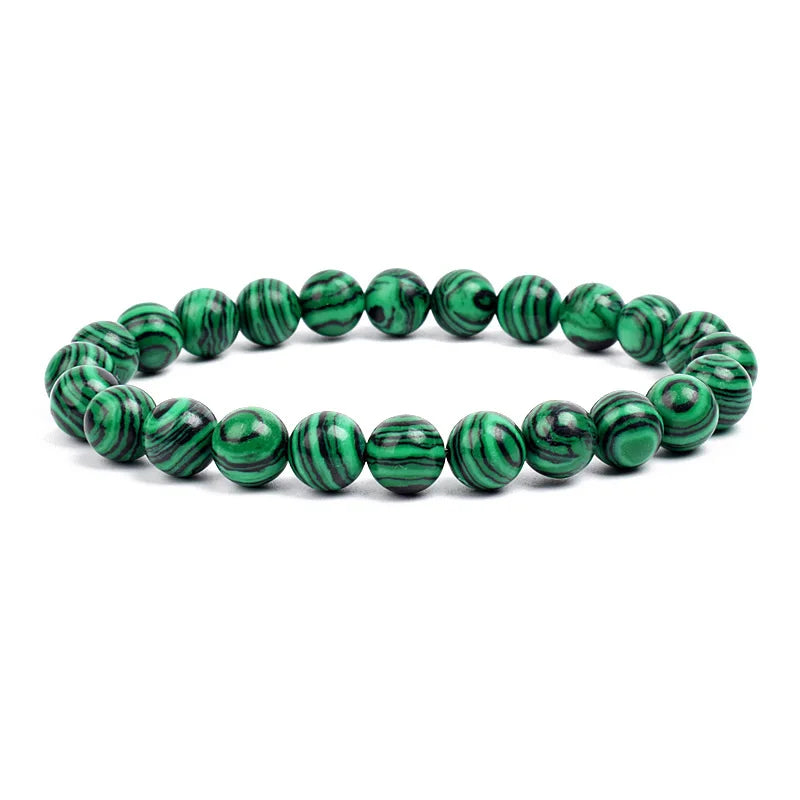 Natural Elemental Energy Crystals Beaded Bracelets