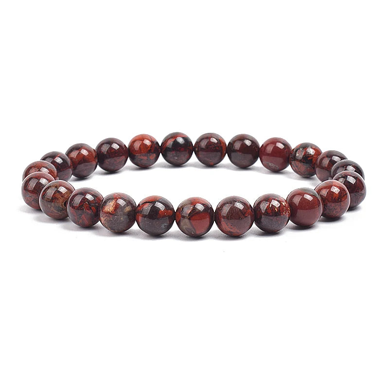 Natural Elemental Energy Crystals Beaded Bracelets