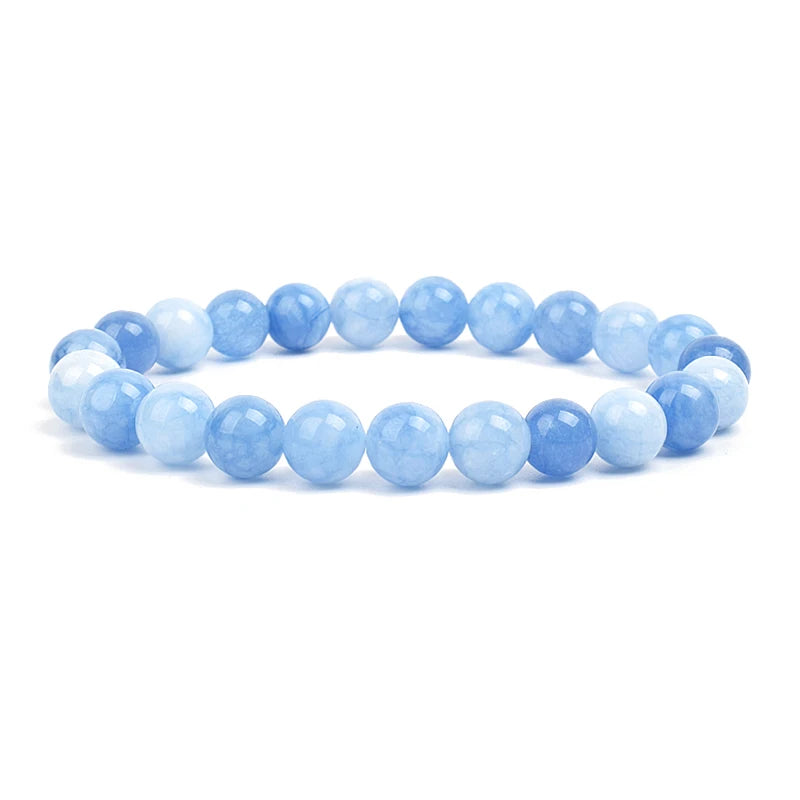 Natural Elemental Energy Crystals Beaded Bracelets