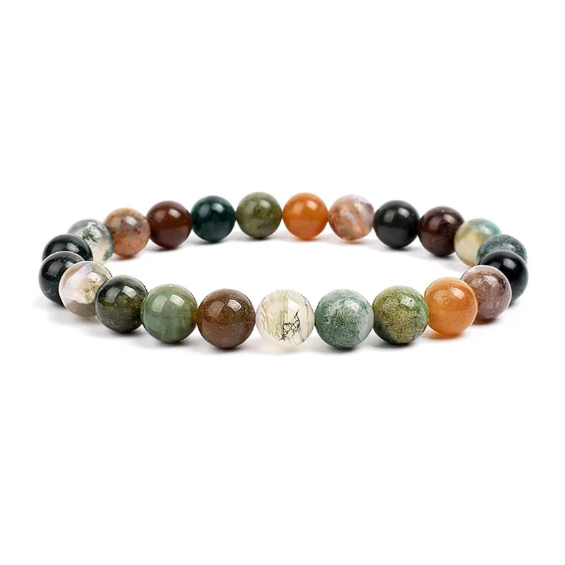 Natural Elemental Energy Crystals Beaded Bracelets