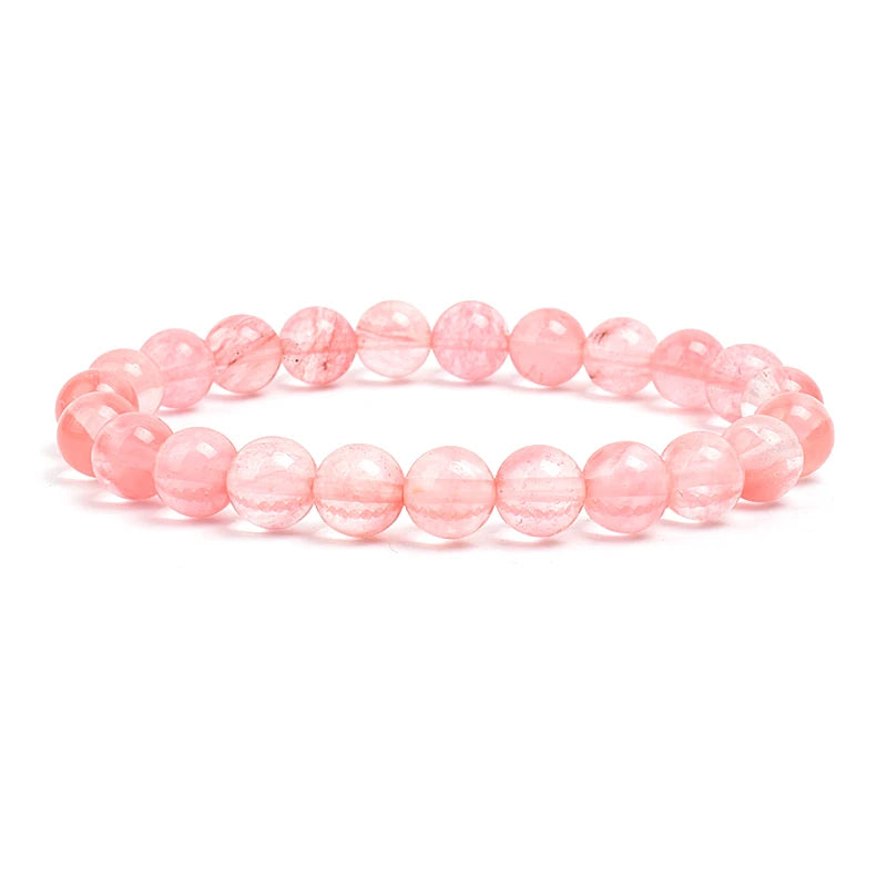 Natural Elemental Energy Crystals Beaded Bracelets