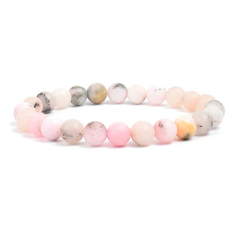 Natural Elemental Energy Crystals Beaded Bracelets