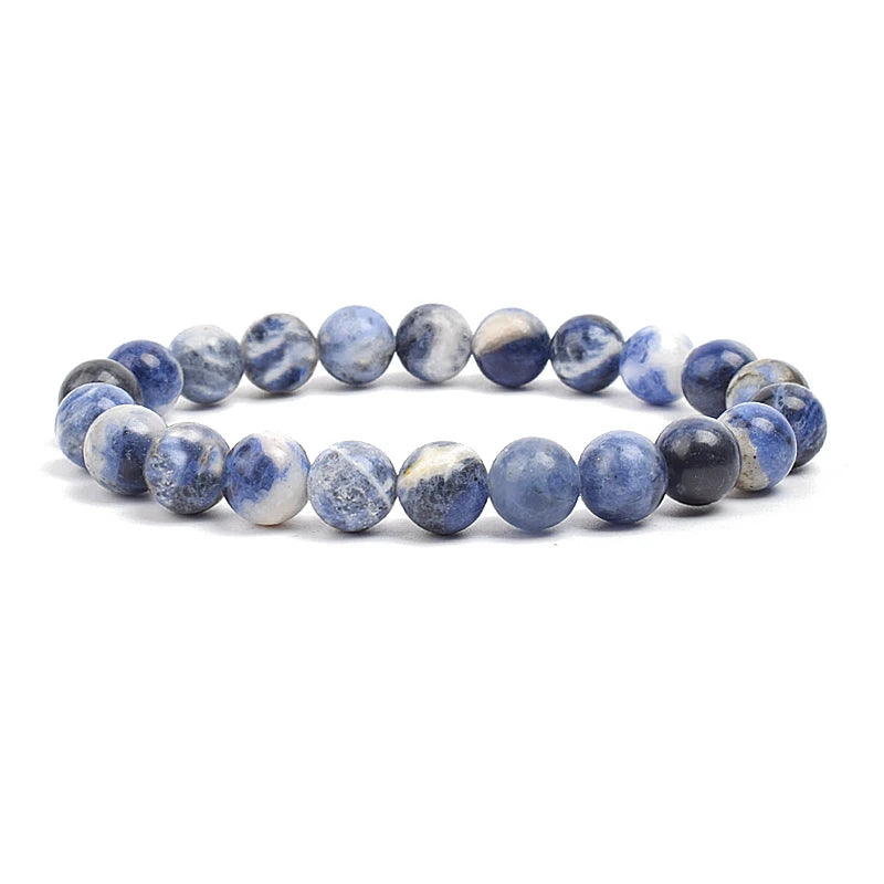 Natural Elemental Energy Crystals Beaded Bracelets