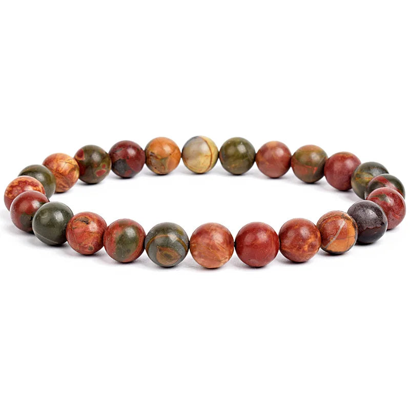 Natural Elemental Energy Crystals Beaded Bracelets