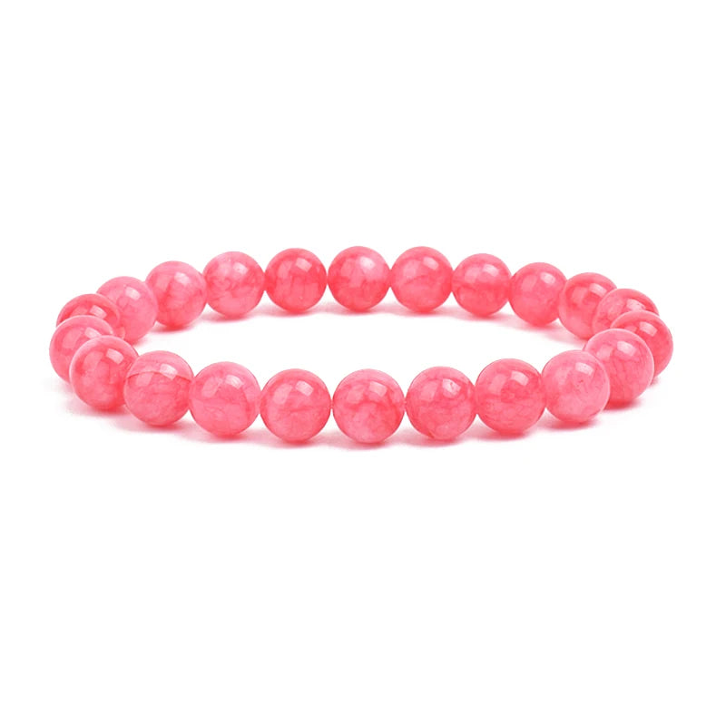 Natural Elemental Energy Crystals Beaded Bracelets