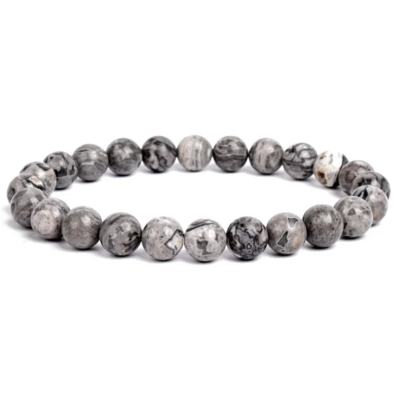 Natural Elemental Energy Crystals Beaded Bracelets