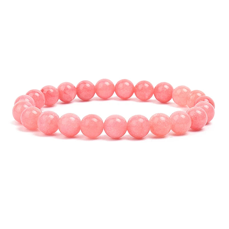 Natural Elemental Energy Crystals Beaded Bracelets