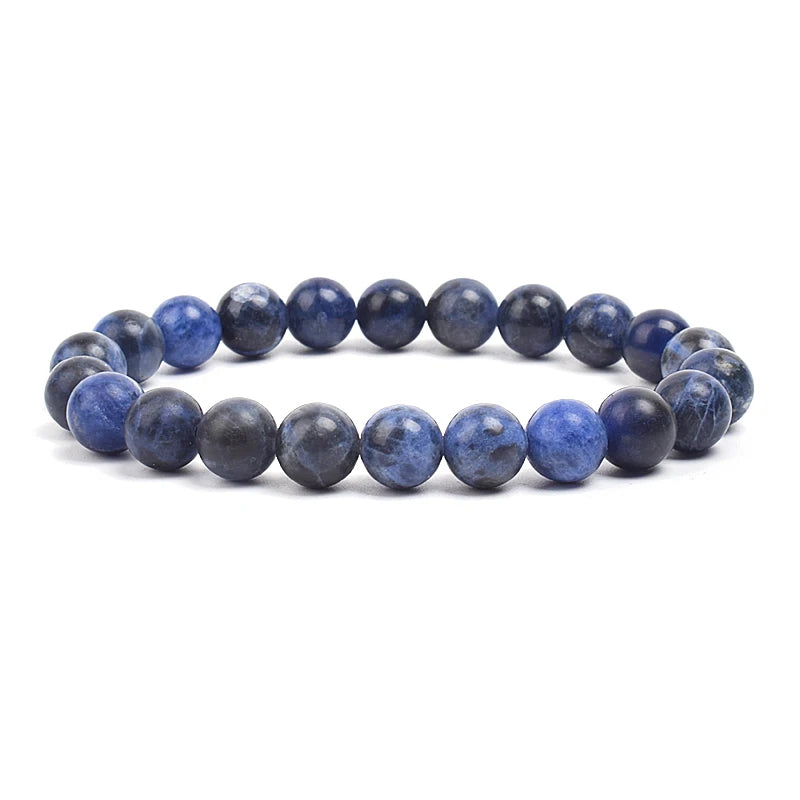 Natural Elemental Energy Crystals Beaded Bracelets